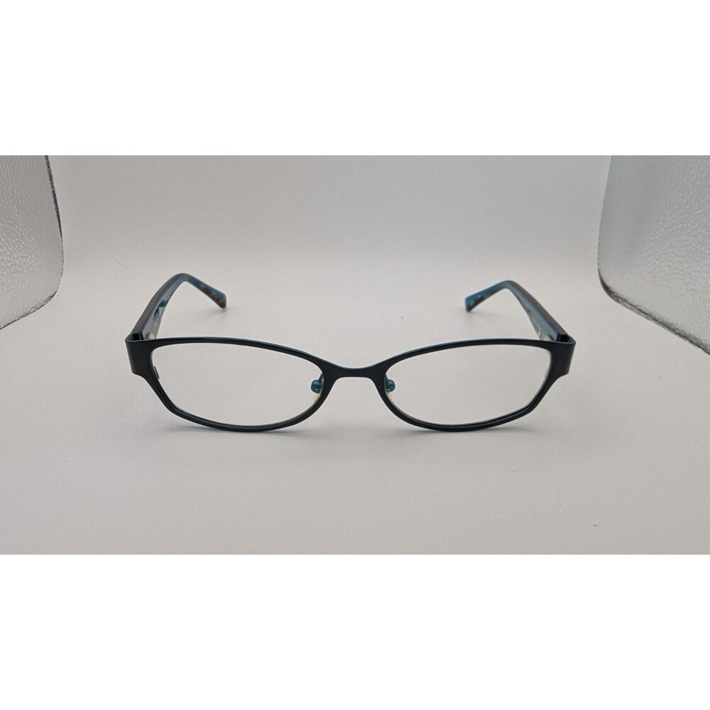 Chelsea Morgan Black and Beue Eyeglass Frames